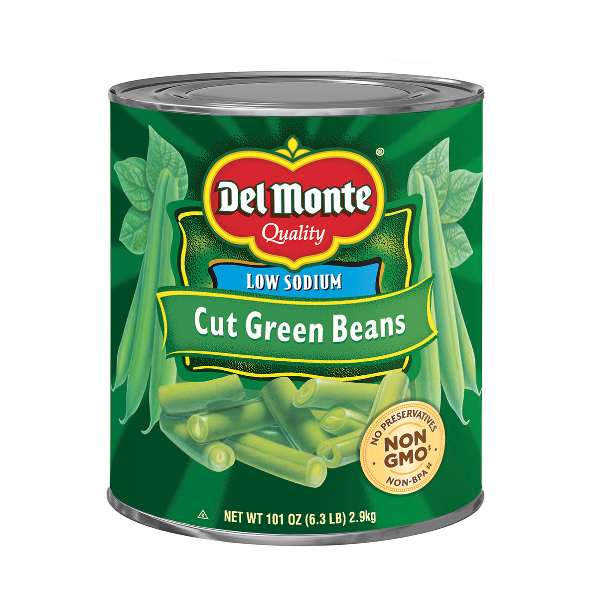 Del Monte® Blue Lake® Cut Green Beans Low Sodium Del Monte Food Service